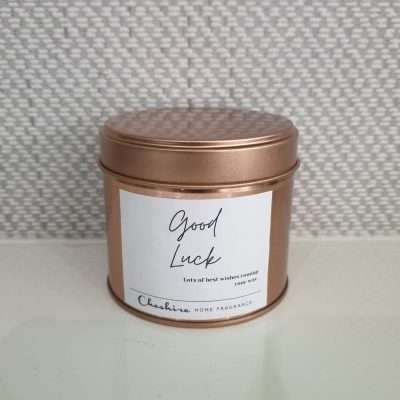 Good Luck Sentiment Candle