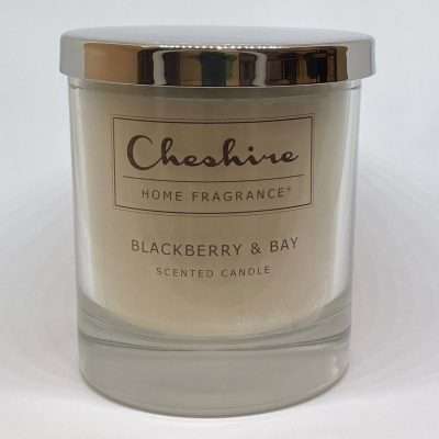 Signature Single Wick Glass Candle - Blackberry & Bay