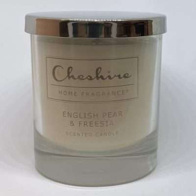 Signature Single Wick Glass Candle - English Pear & Freesia